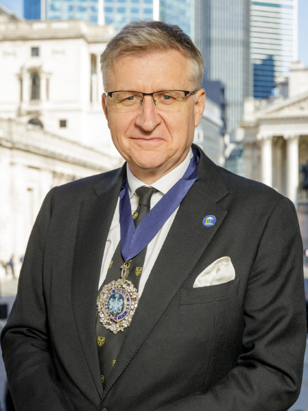 The Lord Mayor of the City of London, Alastair King.