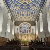 The interior of The King's Chapel of The Savoy.